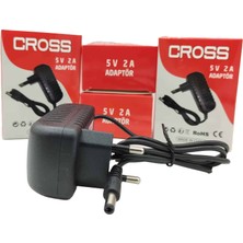 5V 2A 5.5*2.5mm Adaptörü Cross