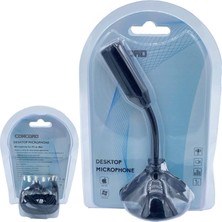 3.5 mm Aux Jaklı Masaüstü Mikrofon Concrod Mc-6