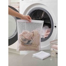 Yurt Ticaret Çamaşır Yıkama File Torbası Fermuarlı 50X60 cm – Hassas Giysi, Iç Çamaşırı ve Ayakkabı Koruma Filesi