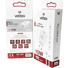 10W 2A (Micro) Şarj Aleti Veltex VTX-001