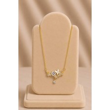 Mdm Style Kelebek Figürlü Gold Kolye