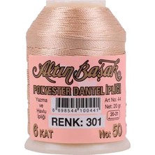 TeOra Store Altınbaşak Oya ve Dantel Ipi 20 gr - Royaleks - No: 301