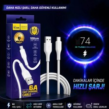 Mi Turbo 6A Hızlı Şarj Type-C Kablo – 100CM | Premium Kalite C05