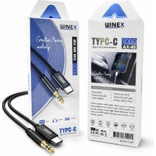 Winex Ax-45 Type-C To 3.5mm Aux Dönüştürücü Kablo – 100CM