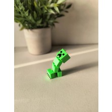 Belirtilmemiş Minecraft Hareketli Creeper Figürü