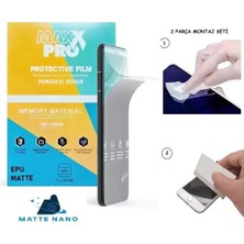 Zte V70 Max Uyumlu Nano Ekran Koruyucu Esnek Ultra Ince - Maxxpro - Mat