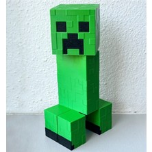 Belirtilmemiş Minecraft Hareketli Creeper Figürü 10CM