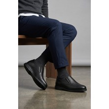 Walkenzo 42793-1 Hakiki Deri Ortopedik Taban Günlük Erkek Ayakkabı