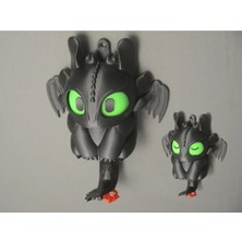 Belirtilmemiş Ejderhanı Nasıl Eğitirsin Toothless Dişsiz Duvar Dekoru