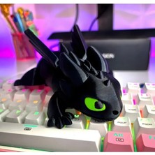 Belirtilmemiş Ejderhanı Nasıl Eğitirsin Toothless Dişsiz Figür