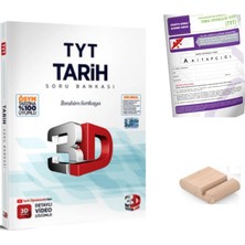 3D Yayınları Tyt Tarih Soru Bankası - Yks 2027 + Telefon Tutucu + Tyt Deneme