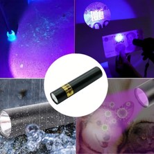 TeknoKapsül Buffer® Mini Cep Boy USB Ile Şarj Olan Oje Kurutucu Para Kontrol Kontol LED Uv Mor Işık El Feneri