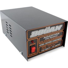 Zemheri Doğan 12 Volt 10 Amper Metal Kasa Regüleli Trafolu Adaptör