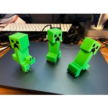 Belirtilmemiş Minecraft Hareketli Creeper Figürü 3 Adet