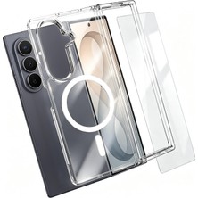 Teleplus Samsung Galaxy Z Fold 8 Ultra Kılıf London Magsafe Pc Kapak + Nano Ekran Koruyucu