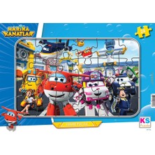 Küçük Hazine Ks Games 24 Parça Harika Kanatlar Frame  Puzzle