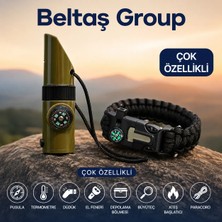 Beltaş Group Kampçı Acil Durum Seti (Kampçı Bilekliği, Kampçı Düdüğü