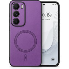 Bovinox Vivo Y19S Uyumlu Magsafe Özellikli Kamera Korumalı Premium Deri Görünümlü Kılıf