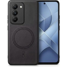 Bovinox Redmi 15 Uyumlu Magsafe Özellikli Kamera Korumalı Premium Deri Görünümlü Kılıf