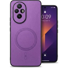 Bovinox Honor 200 Pro Uyumlu Magsafe Özellikli Kamera Korumalı Premium Deri Görünümlü Kılıf