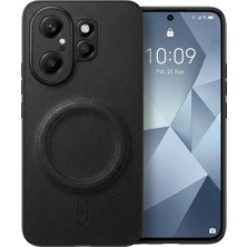Bovinox Vivo X200FE Uyumlu Magsafe Özellikli Kamera Korumalı Premium Deri Görünümlü Kılıf