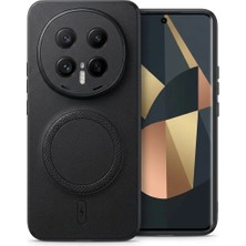 Bovinox Honor Magic 8 Pro Uyumlu Magsafe Özellikli Kamera Korumalı Premium Deri Görünümlü Kılıf
