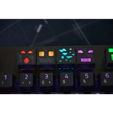 Belirtilmemiş Minecraft Temalı Keycap Seti 4 Adet