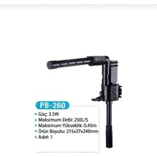 Jeneca PB-260 Şelale Filtre Pompası