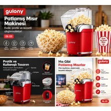 Azurtech Gl\-23 Patlamış Mısır Makinesi – Pratik ve Hızlı Mısır Patlatma Makinesi