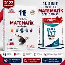 Karma Kitaplar Limit Yayınları 2027 11.sınıf Matematik Soru Bankası-Maarif Tyt Deneme Sınavı Hediyeli!!