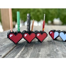 Belirtilmemiş Minecraft Kalp Kalem Tutucu 18CM