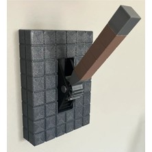 Belirtilmemiş Minecraft Şalter Dekoru Hareketli 20X15 cm