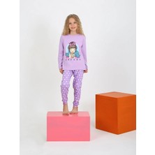 Almira Anne Bebek Kız Çocuk Let Your Dreams Fiyonklu Pijama Takımı