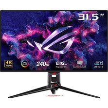 Asus Rog Swift PG32UCDMZ 31.5" 0.03 Ms 4K 240 Hz OLED Oyuncu Monitörü (Outlet)