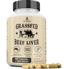 Ancestral Supplements Grass Fed Beef Liver 180 Capsul.(Ösg Özel Sporcu Gıdaları).65.