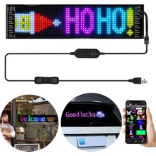 TeknoKapsül PM-23822 12X68CM Kayan Yazı LED Tabela