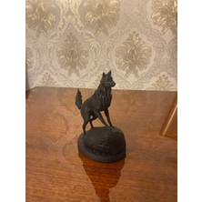 Belirtilmemiş Kurt Tasarımlı Biblo 15CM
