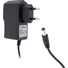 Cotton Soft PM-8118 12 Volt - 1 Amper 5.5*2.5 mm Uçlu Plastik Kasa Priz Tipi Adaptör