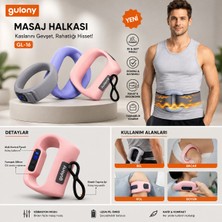 Azurtech Gl-16 Masaj Halkası – Titreşimli, 360° Masaj, Şarjlı ve Taşınabilir