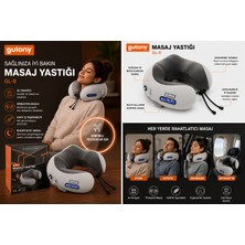 Azurtech Gl-8 Masaj Yastığı – Isı Terapili ve Titreşimli Boyun Omuz Masaj Cihazı