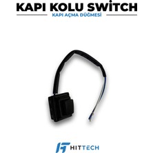 Hittech Hyundai Tucson Uyumlu Ön Dış Kapı Kolu Dokunmatik Switch Düğmesi 2016-2022 Eller Serbest Butonu OEM 82651D3710 82661D3710