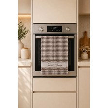 Dekoratif Mutfak Pamuklu Fırın Havlusu Özel Desenli Etnik Model 35X50 cm Yıkanabilir Ürün Adı