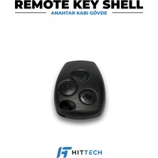 Hittech Renault - Master 3 Uyumlu 3 Buton Çapraz Pantograf Anahtar Kabı