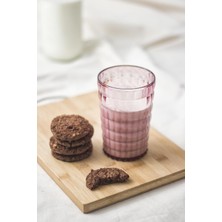 TeknoKapsül Allegra Mürdüm Akrilik Bardak | 400 ml Şık Su ve Meşrubat Bardağı | Cam Değildir | Kırılmaya Dayanıklı Tekli