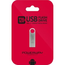 TeknoKapsül Powerway PW-128 128 GB USB 2.0 Flash Bellek