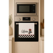 Dekoratif Mutfak Pamuklu Fırın Havlusu Özel Desenli Etnik Model 35X50 cm Yıkanabilir Ürün Adı