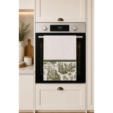 Dekoratif Mutfak Pamuklu Fırın Havlusu Özel Desenli Etnik Model 35X50 cm Yıkanabilir Ürün Adı