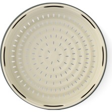 Greenpan Steamy Krem 24 cm Buharda Pişirici | 24 cm Tencerelerle Uyumlu | Üst Üste Kullanılabilir |