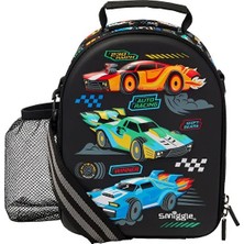 Smiggle Curious Araba Desenli Askılı Erkek Çocuk Beslenme Çantası