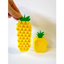 Kentex 3D Baskı Ananas Fidget Oyuncak - Hareketli Duyusal Masa Oyuncağı, Stres Giderici Puzzle Fidget